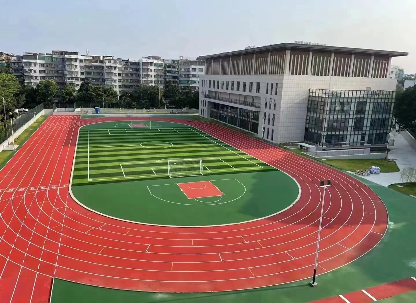 沧州市学校塑胶跑道塑胶篮球场 - 厂家